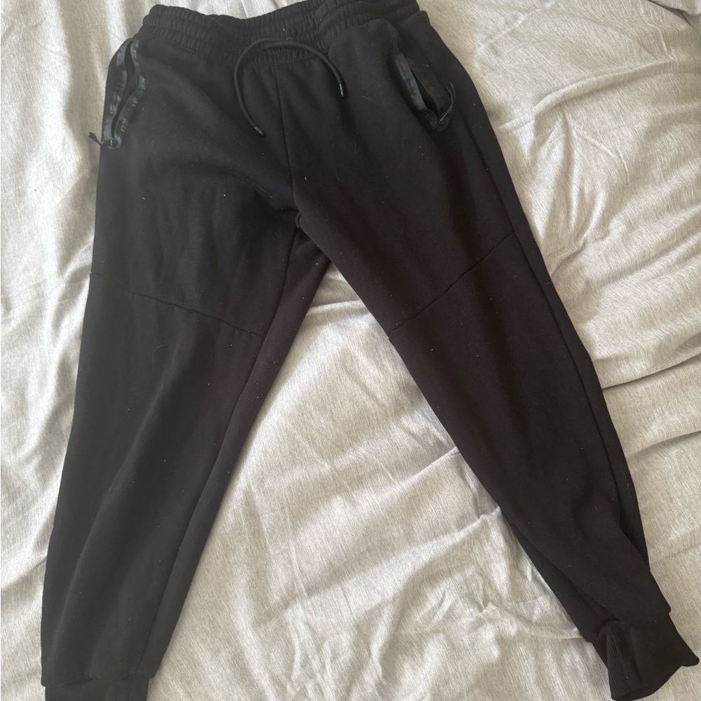 Black Jogger Sweatpants